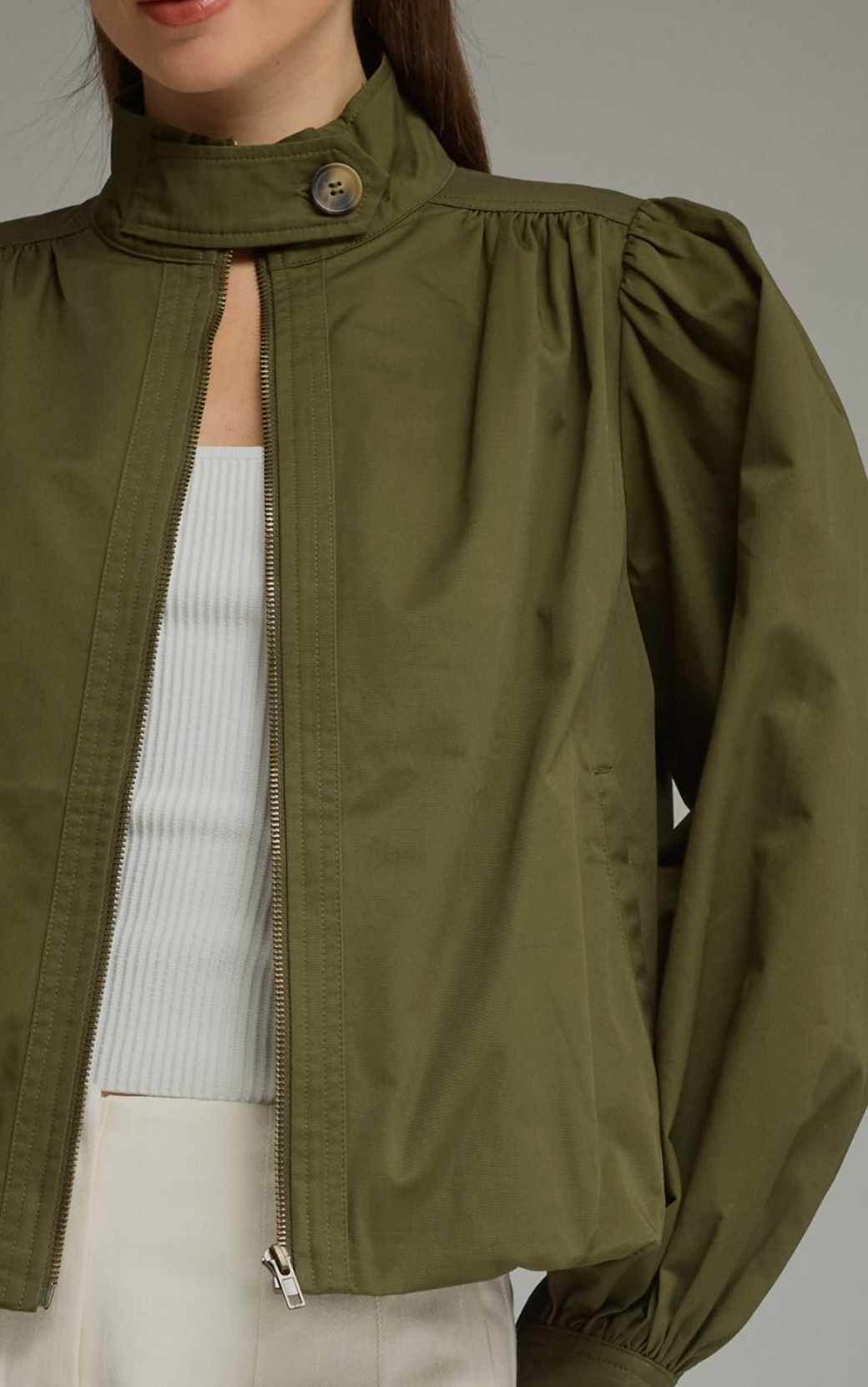 Off Duty Olive Jacket