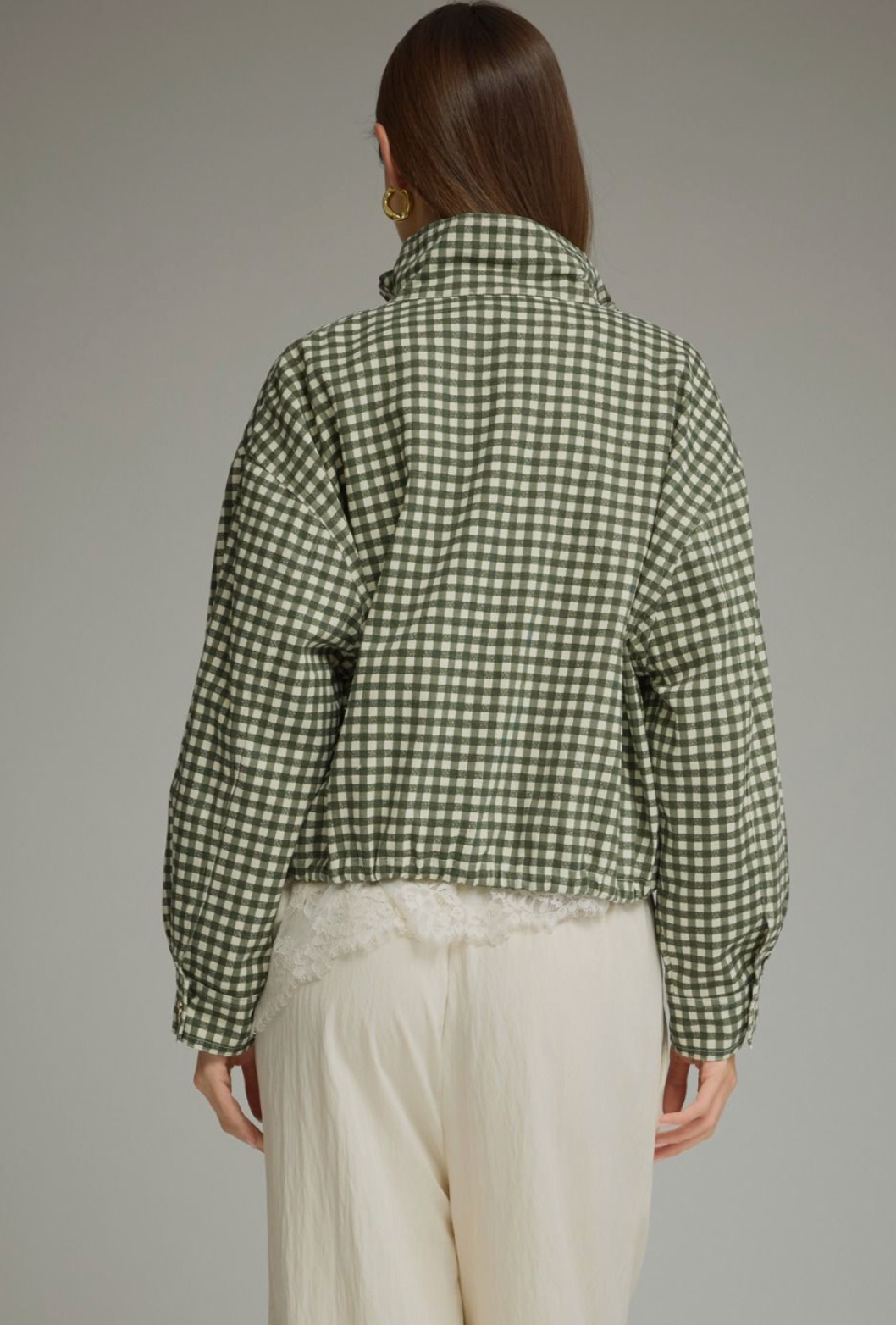 Gingham Getaway Jacket
