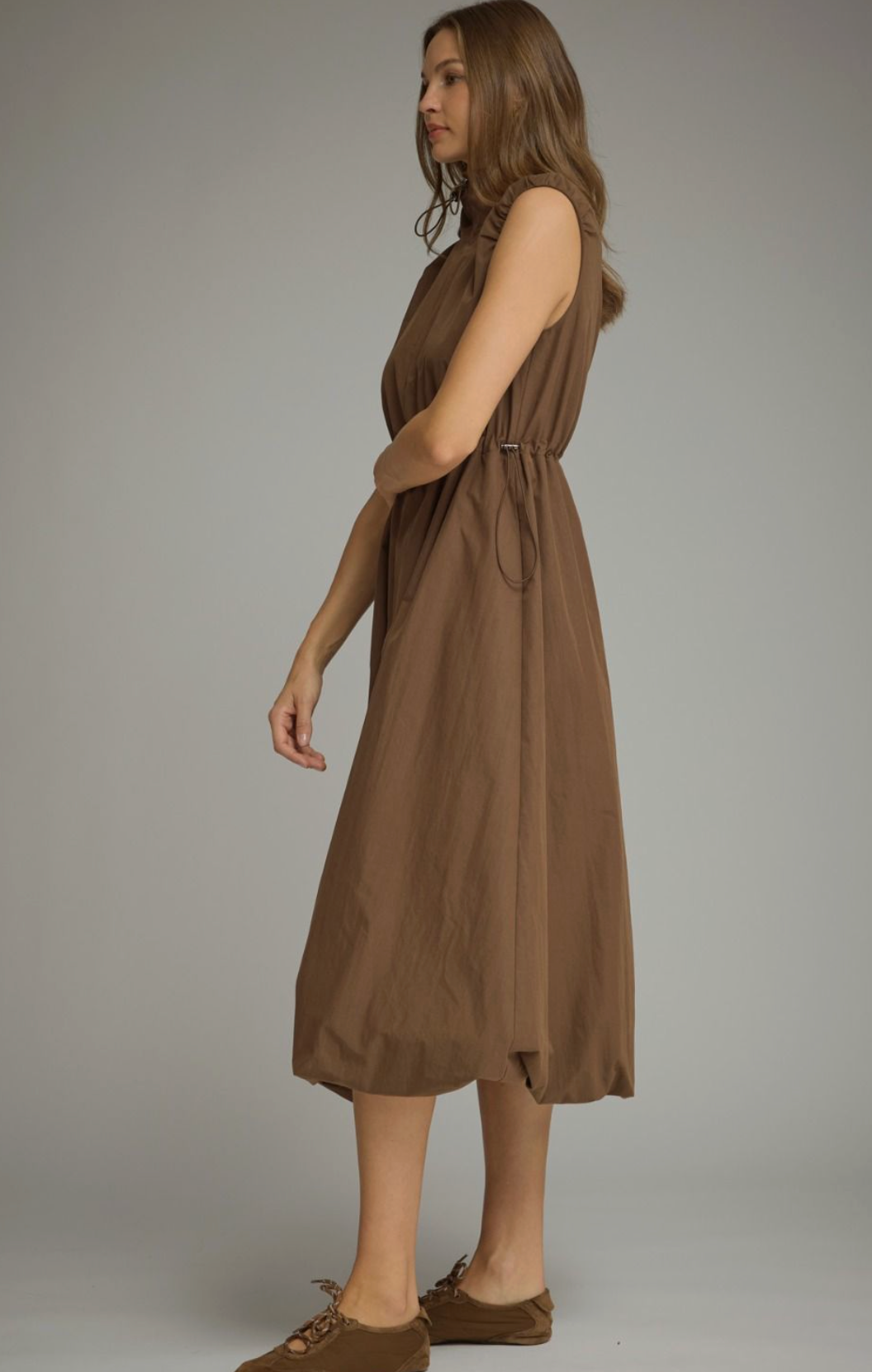 Coffee Run Midi Dress