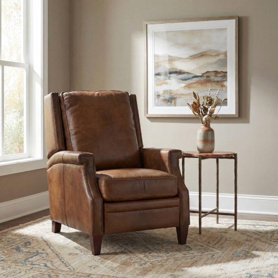 Collin Manual Push Back Recliner