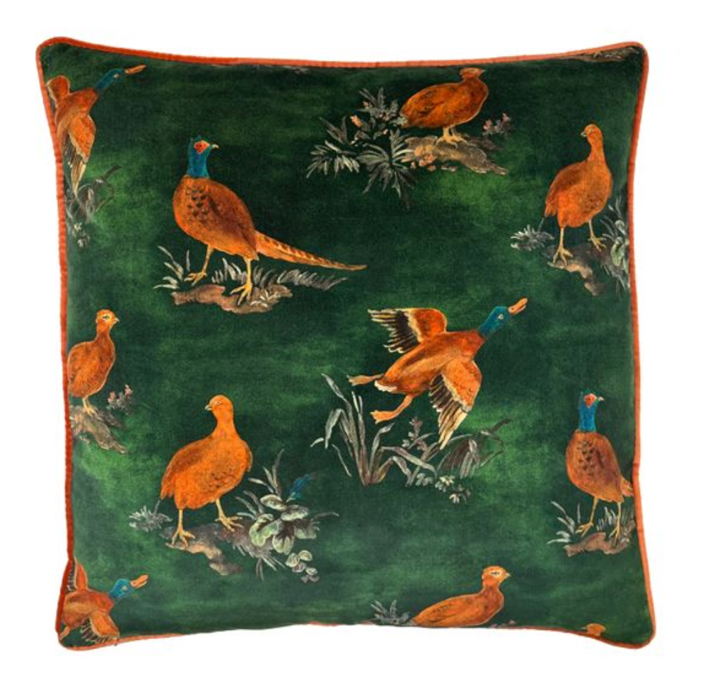 Game Show Emerald Pillow 22x22