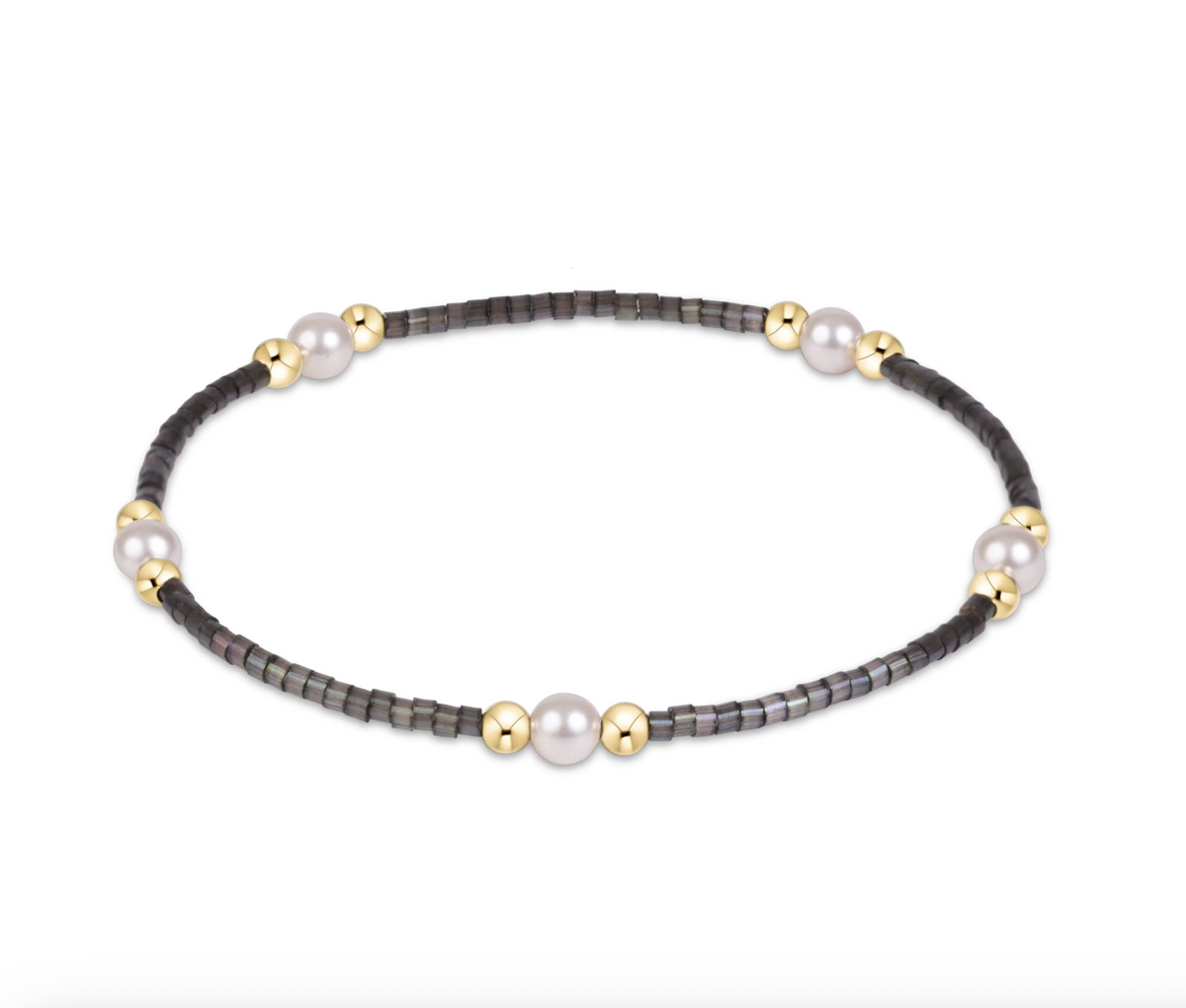 E Newton Hope Purpose Pearl Bracelet - Moonlight