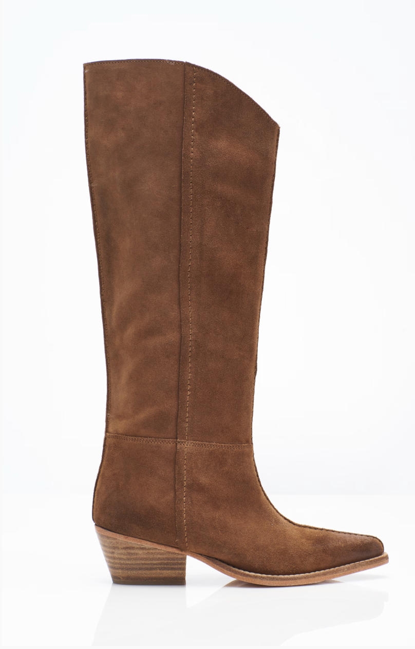 Sway Low Slouch Boot 2.0 - Tan