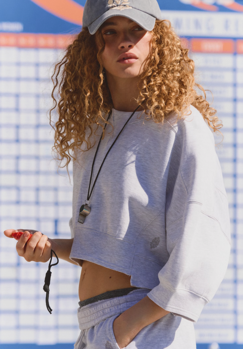 Sho Sleeve Intercept Pull - White Heather Grey