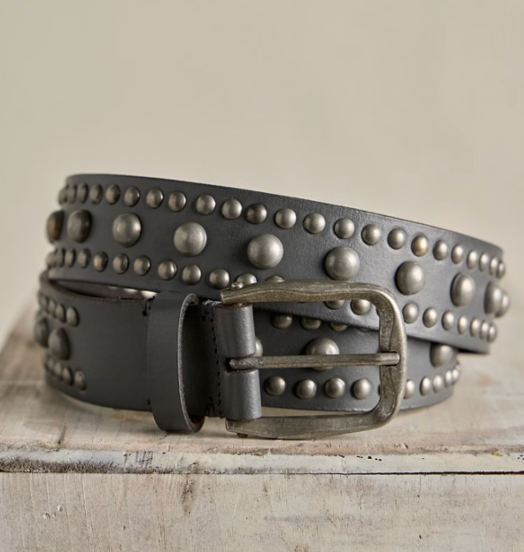 WTF Sola Stud Belt - Gravel Rock