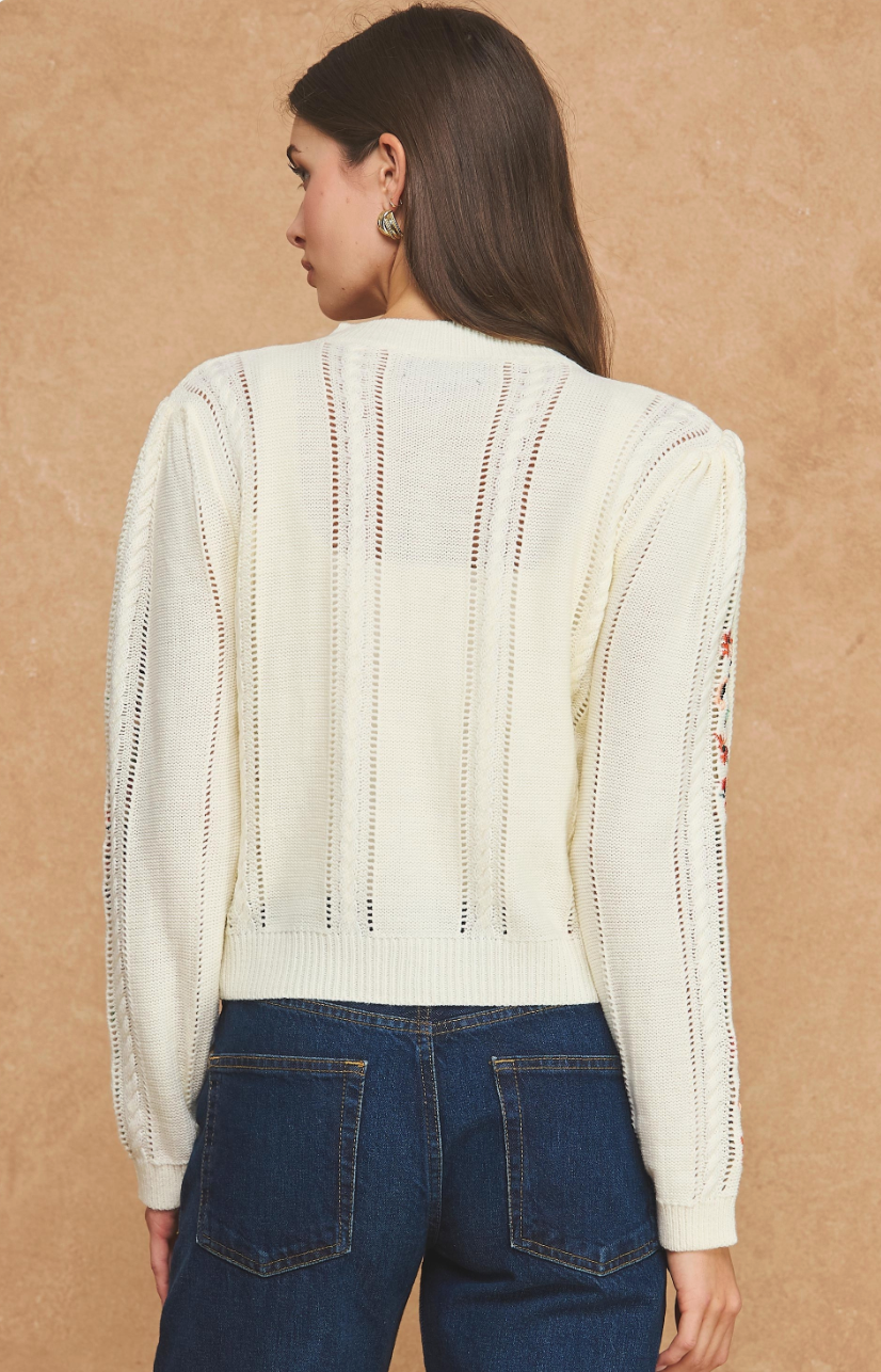 Chloe Embroidered Sweater