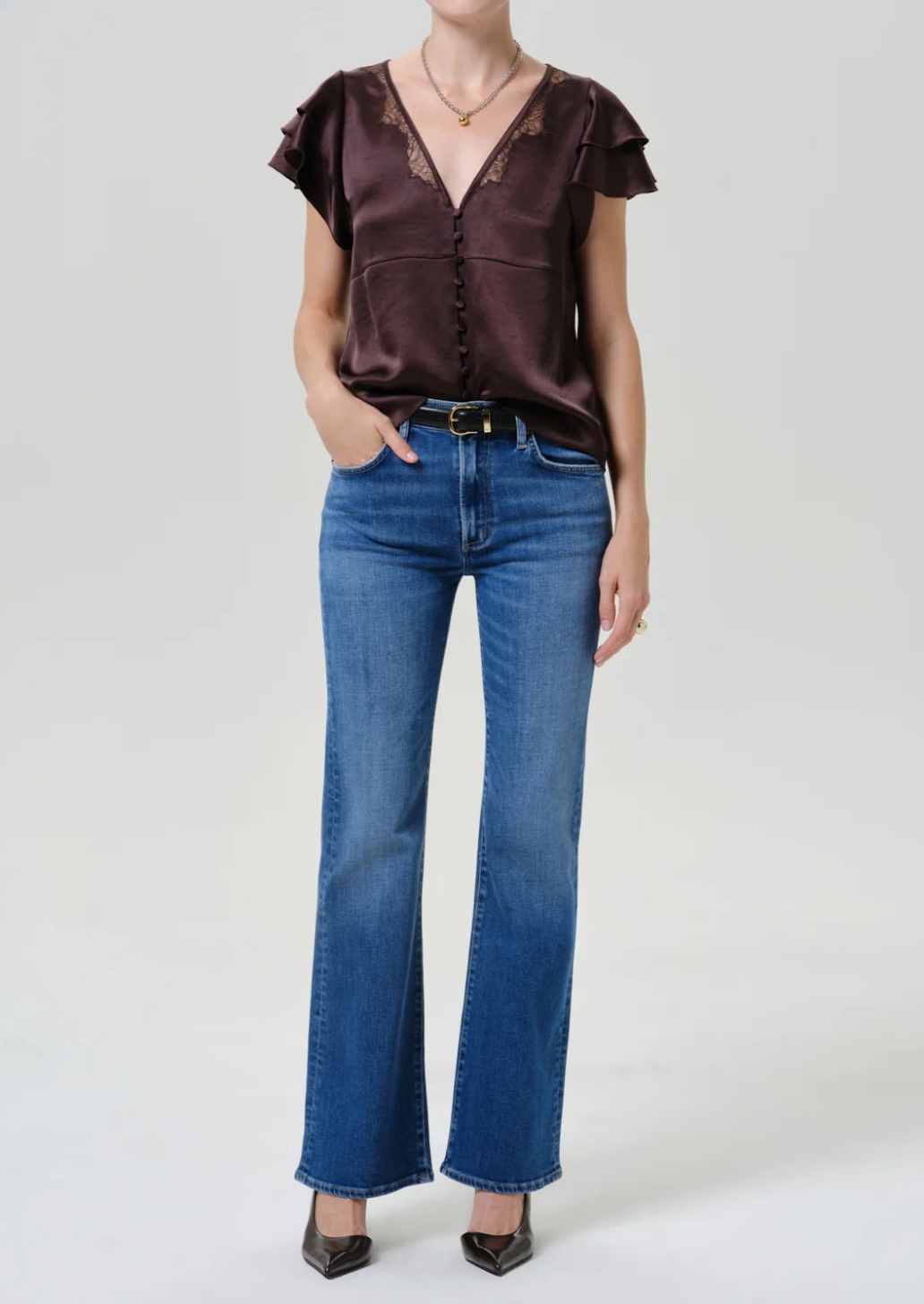 COH Lilah High Rise Bootcut 32.5 Jean