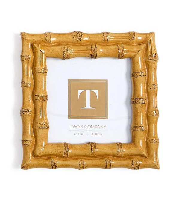 Blonde Faux Bamboo Mini Photo Frame