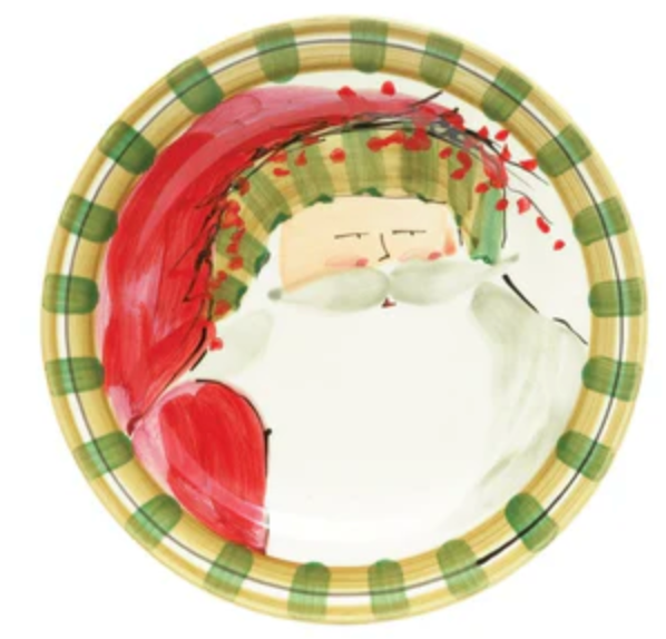 Vietri Old St. Nick Assorted Dinner Plates - Sold Individually