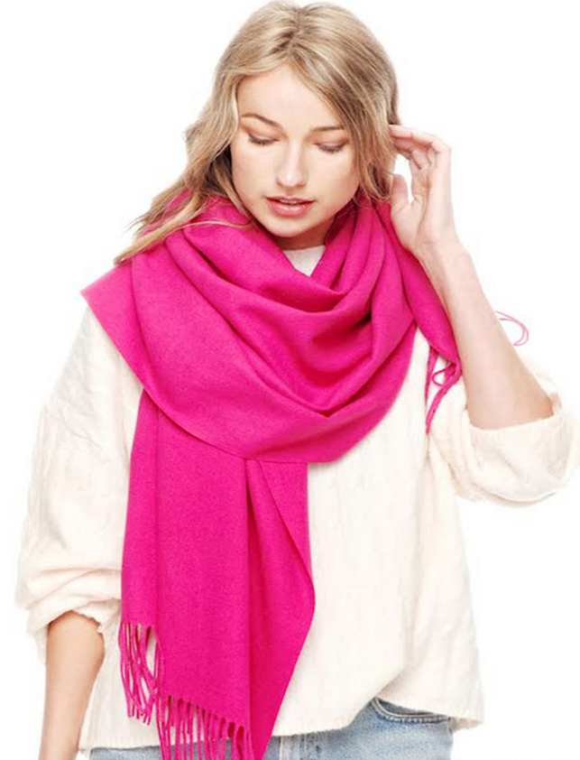 Aurora Cashmere Blend Wrap