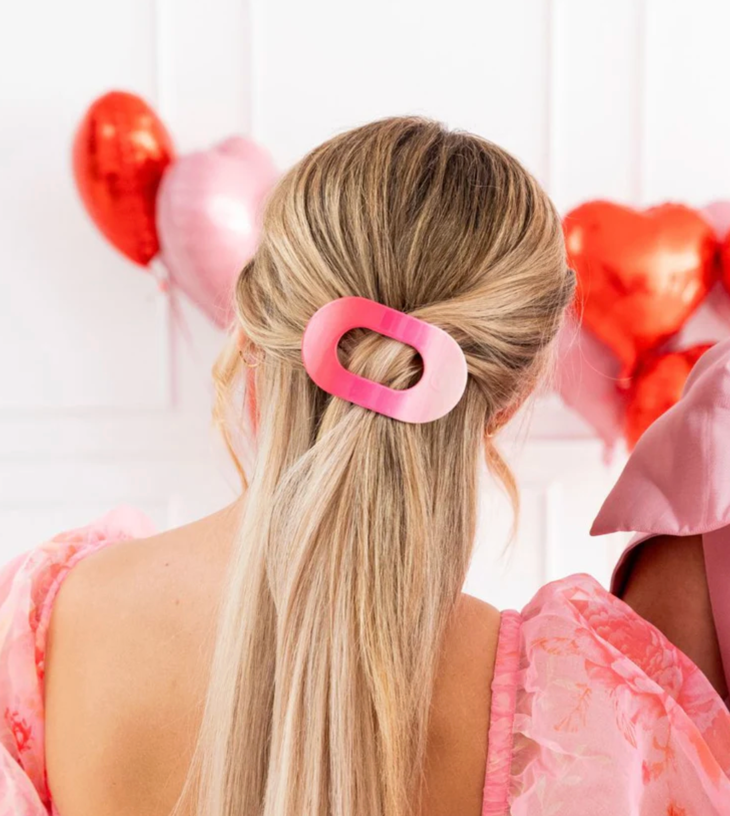 Teleties Flat Round Hair Clip