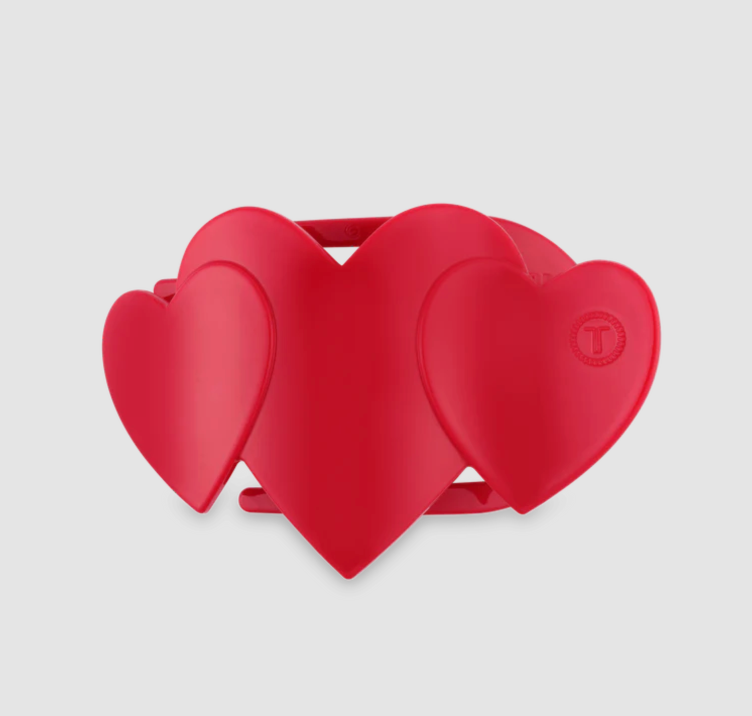 Teleties Heart to Heart Flat Hair Clip