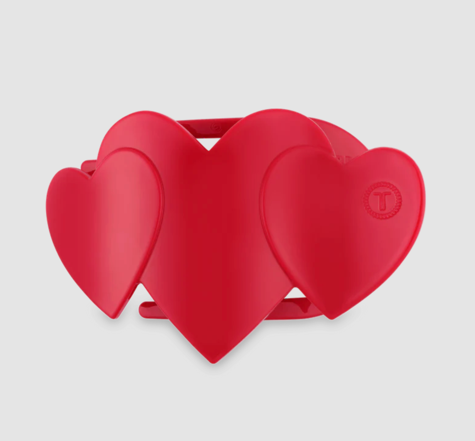 Teleties Heart to Heart Flat Hair Clip