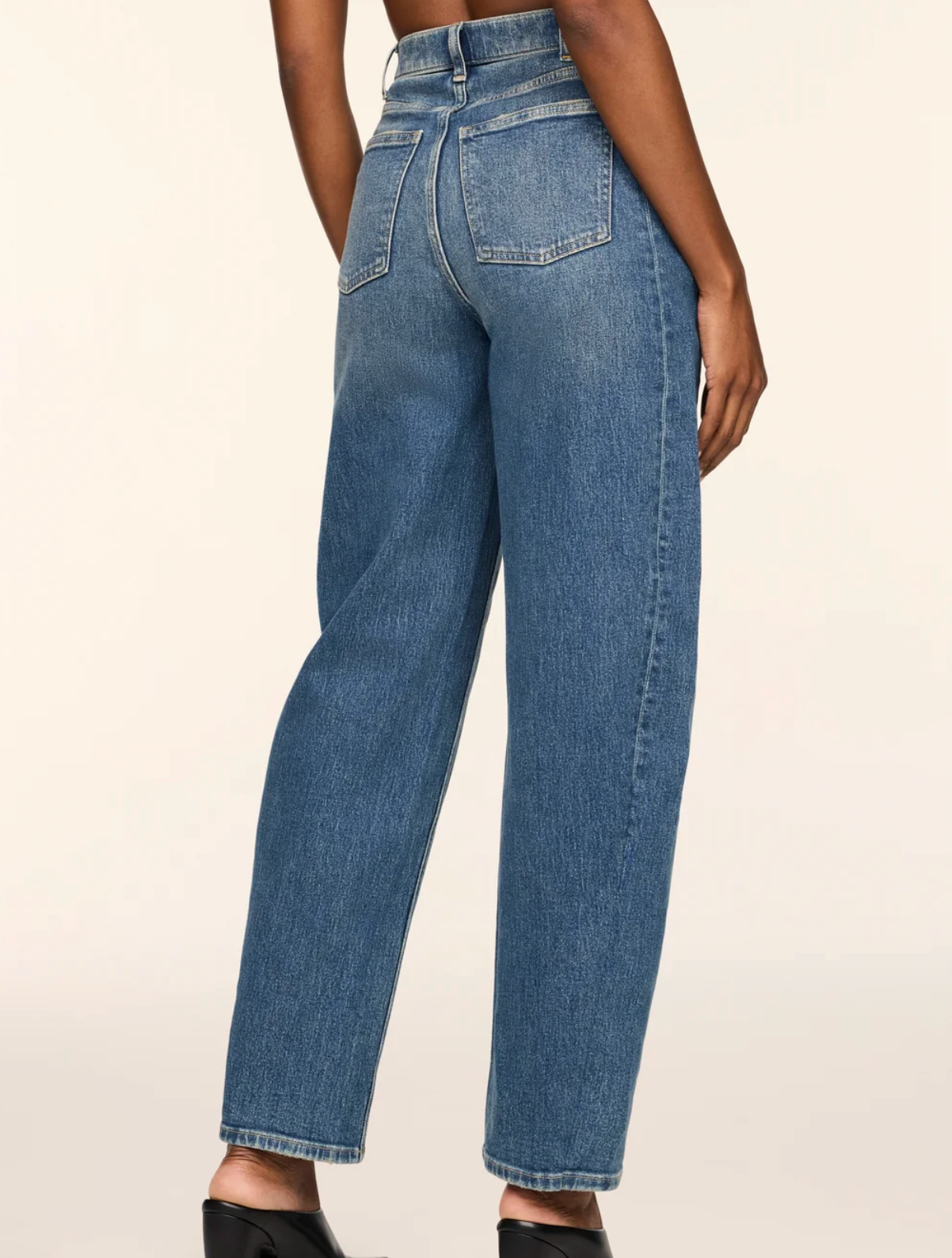 SPANXshape Authentic 360 Barrel Leg Jeans