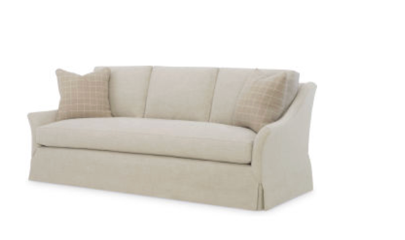 Oscar Sofa with throw pillows