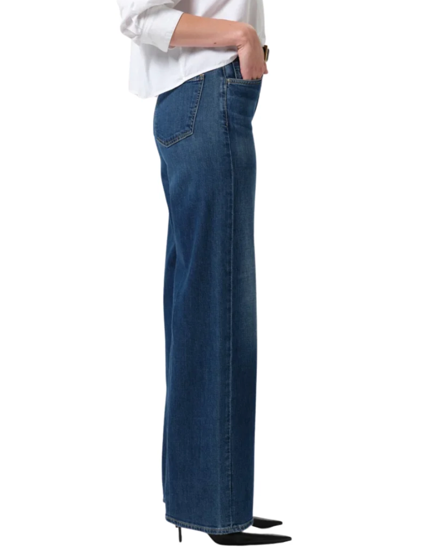 COH Lyra Long Wide Leg Jean in Elm