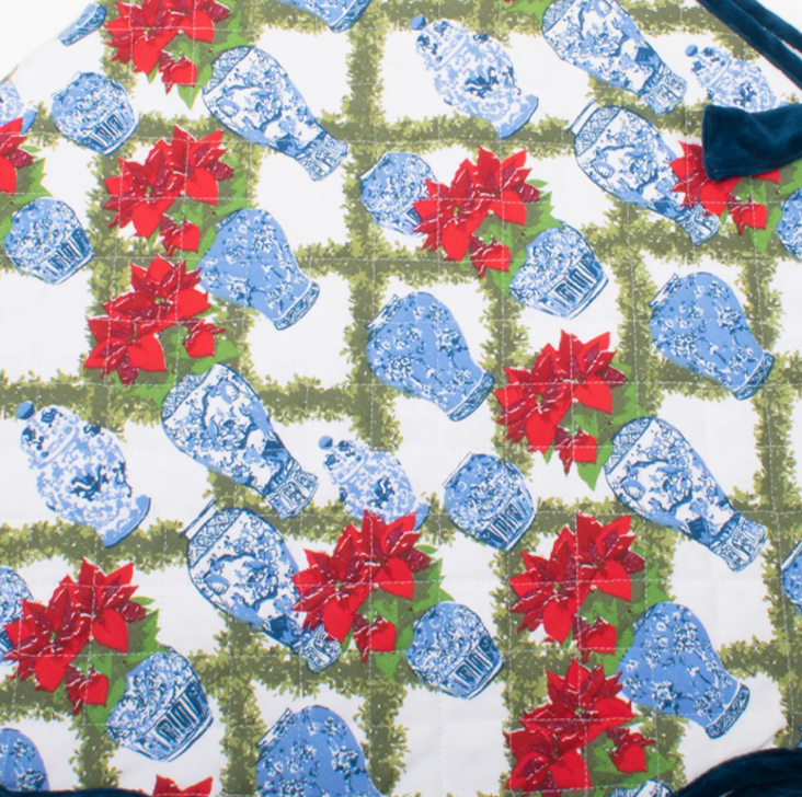 Laura Ginger Jar Tree Skirt