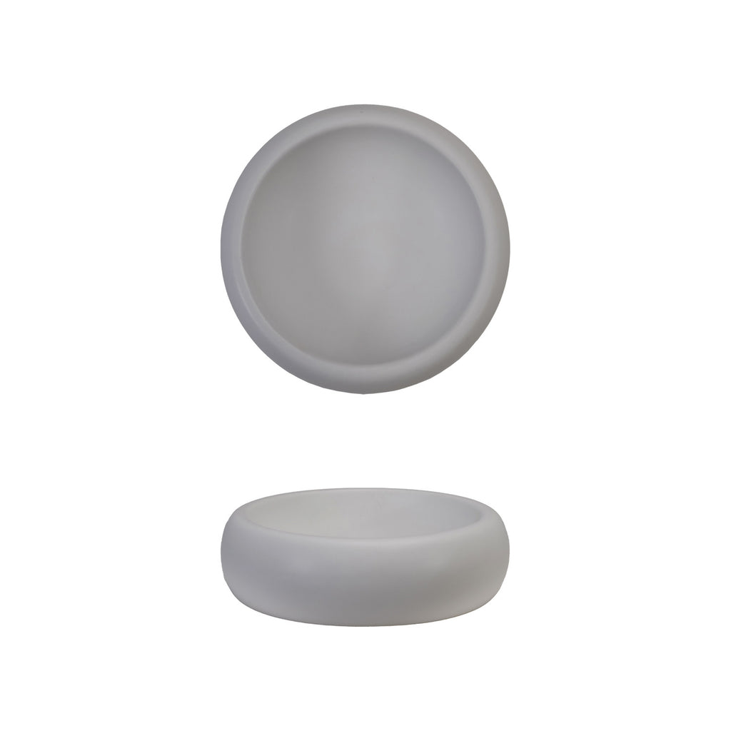 Ceramic Bowl, Matte White