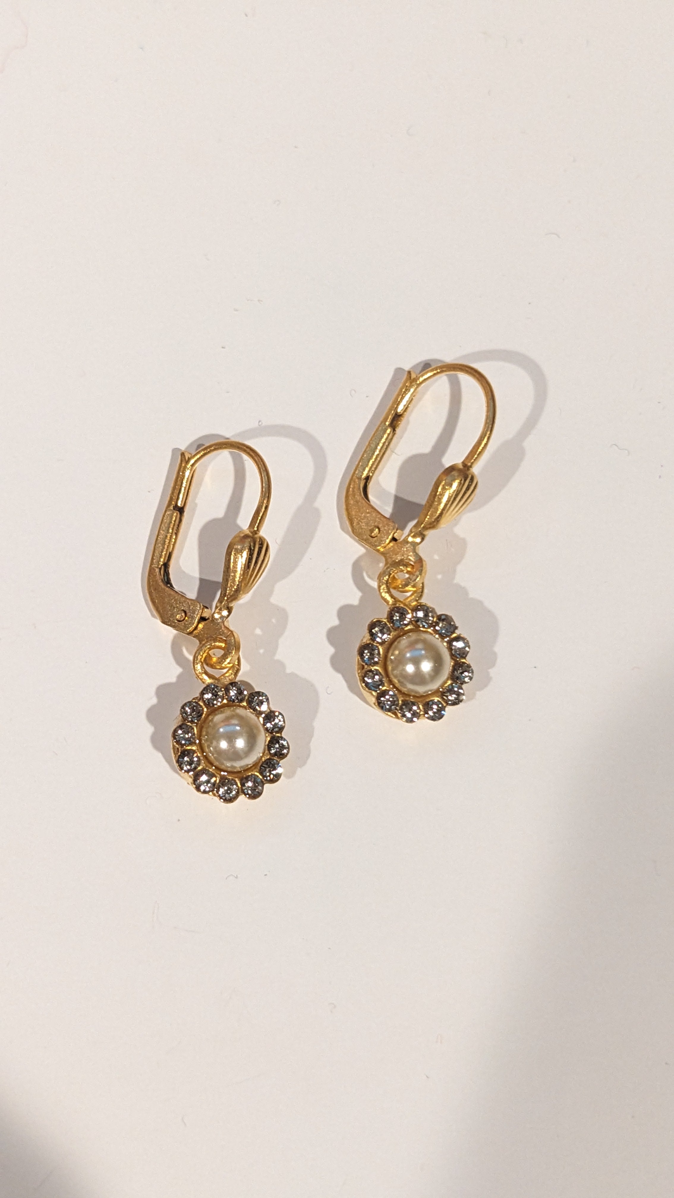 Petite Rhinestone & Crystal Earrings