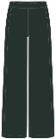 SPANX Satin Wide Leg Pant - Night Forest