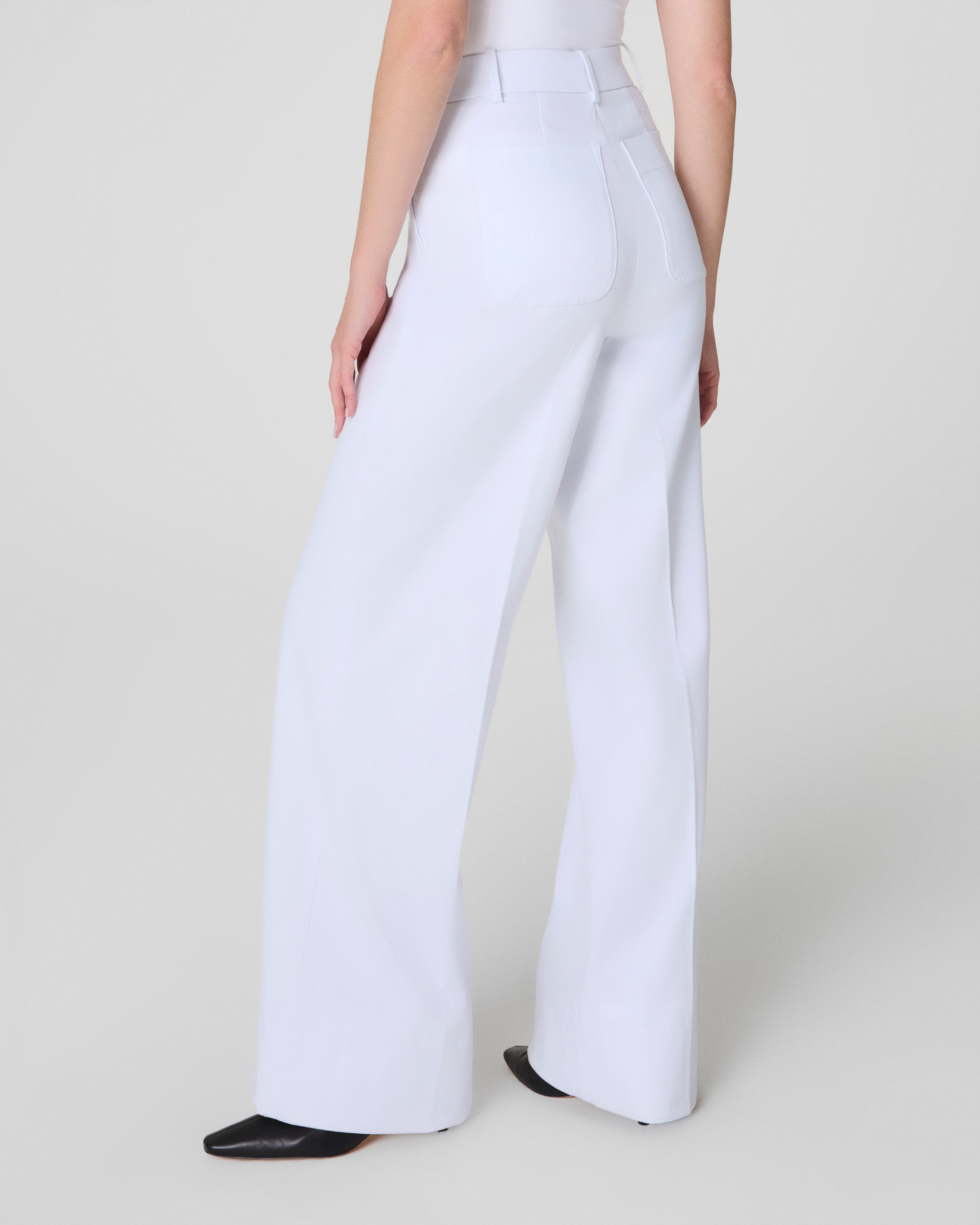 SPANXsupersmooth Stretch Twill Wide Leg Pant