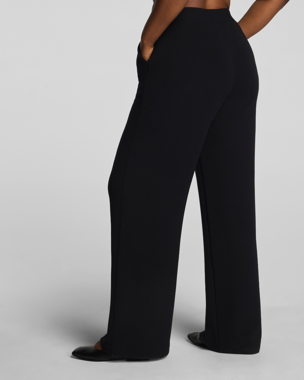 SPANX AirEssentials French Rib Wide Leg Pant