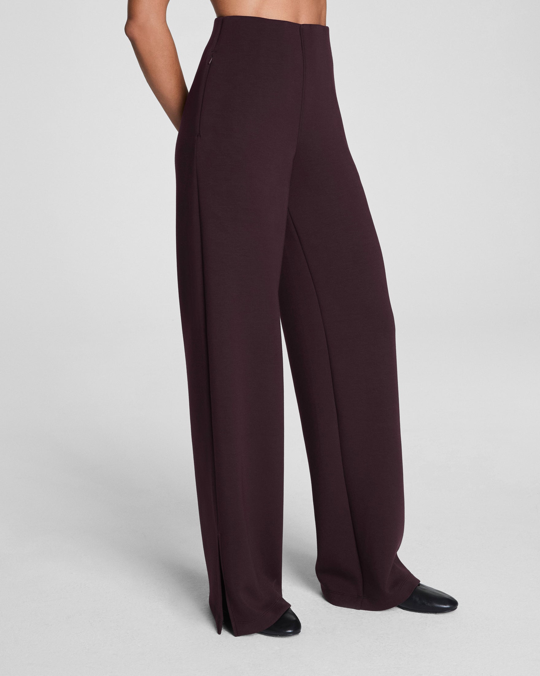 spanx dress pants SPANX AirEssentials Zero Waistband Wide Leg Pant – Treehouse On Main