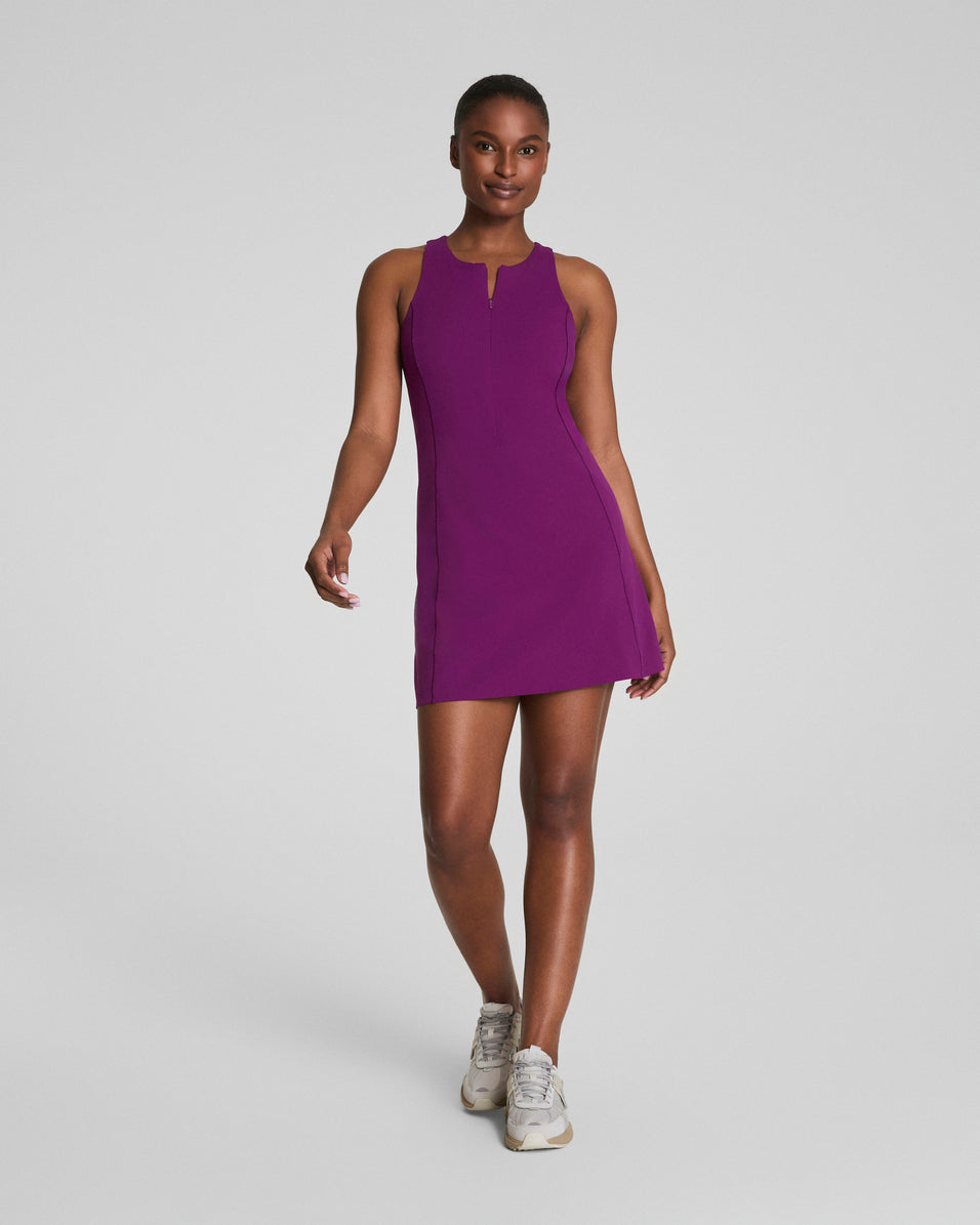 SPANX The Get Moving Zip Front Dress Treehouse On Main SPANX The Get Moving Zip Front Dress Treehouse On Main