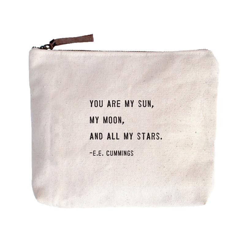 Canvas Zip Pouch