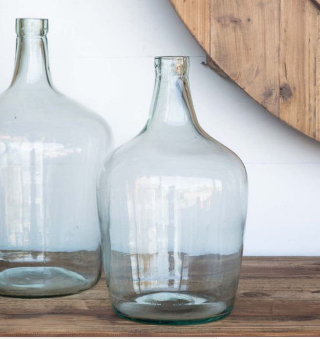 Recycled Glass Cellar Bottles- SMALL