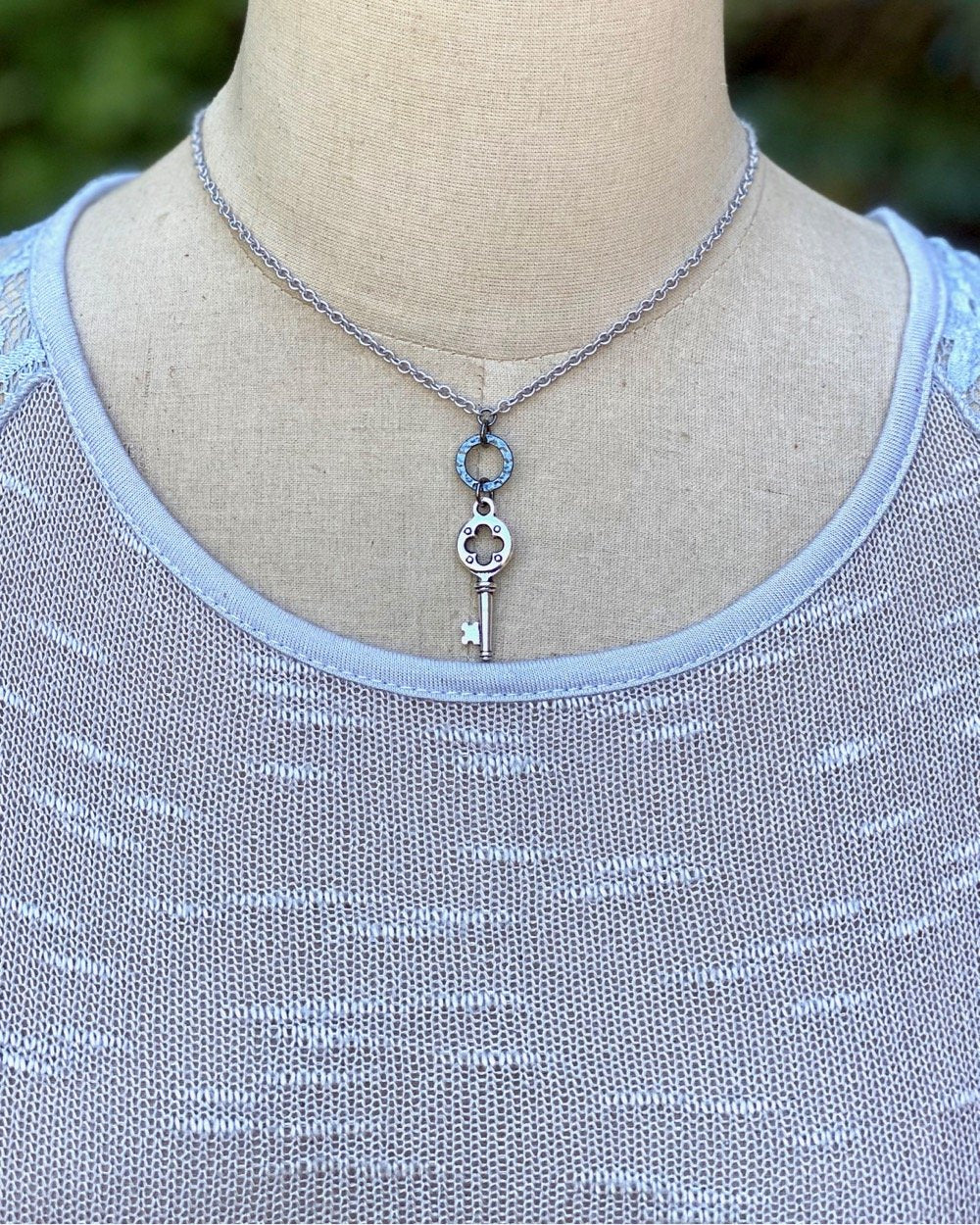Set collana sorella Medaglione di iniziale Tre BFF collana - Italia Set collana sorella Medaglione di iniziale Tre BFF collana - Italia