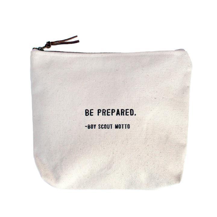 Canvas Zip Pouch