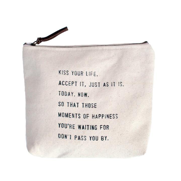 Canvas Zip Pouch