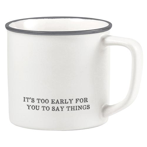 Written Coffee Mug - Final Sale 40% off in cart