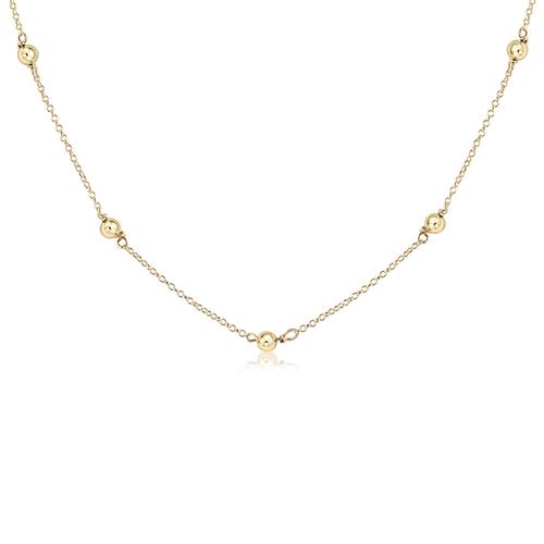 E Newton Choker Simplicity Chain - Gold
