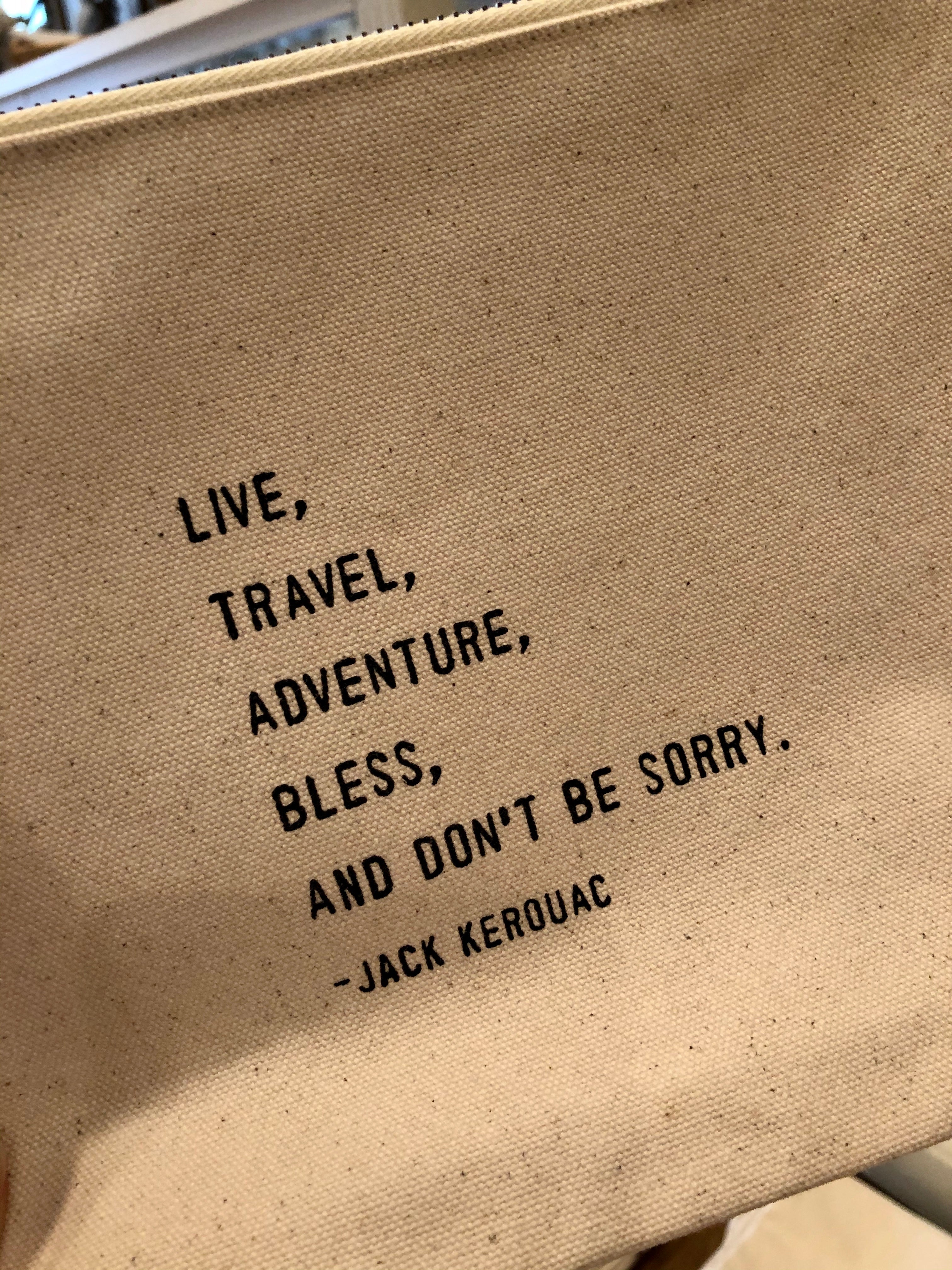 Canvas Zip Pouch
