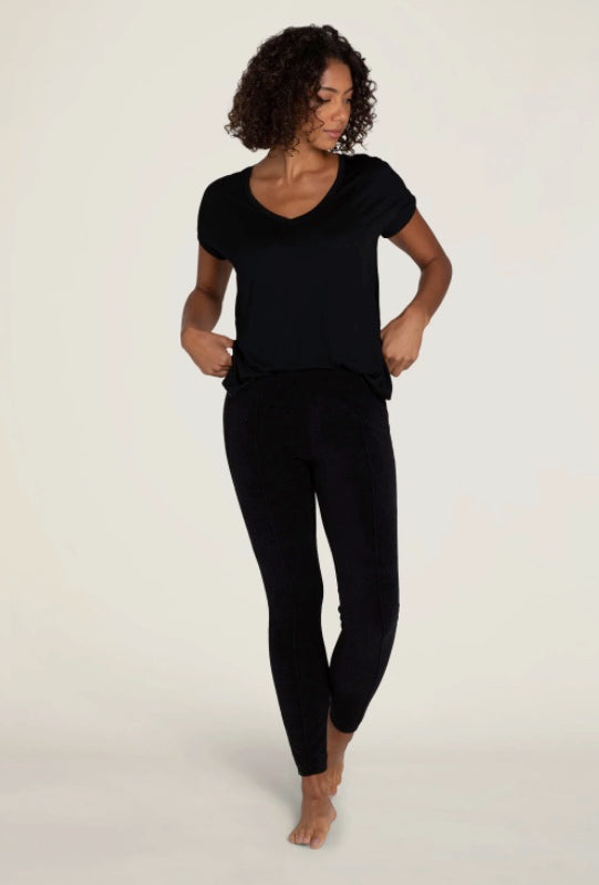 Barefoot Dreams CozyChic Ultra Lite Seamed Legging - Final Sale 30% off in cart