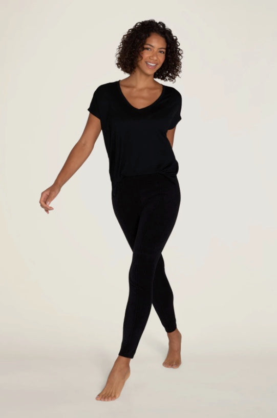 Barefoot Dreams CozyChic Ultra Lite Seamed Legging - Final Sale 30% off in cart