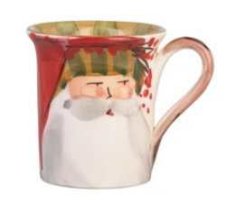 Vietri Old St. Nick Mug