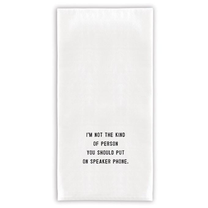 Thirsty Boy Towel