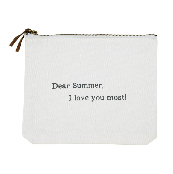 Canvas Zip Pouch