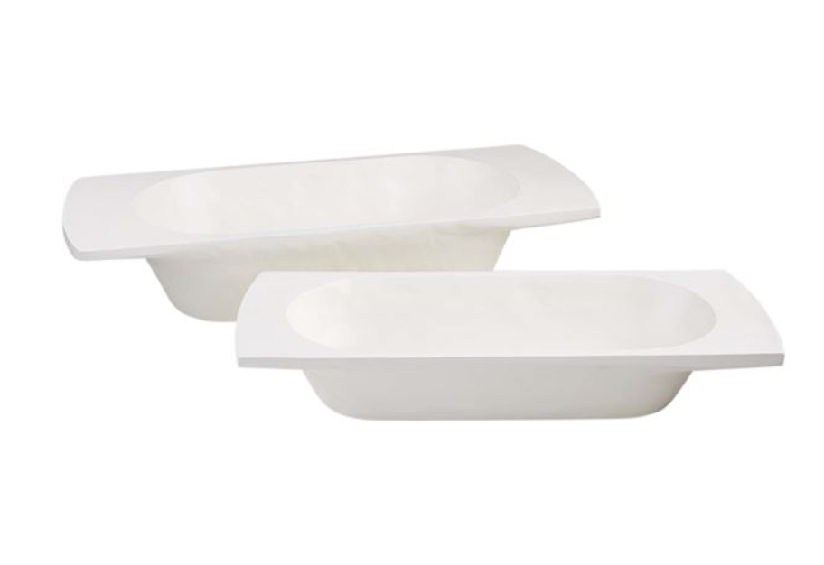 White Dough Bowl