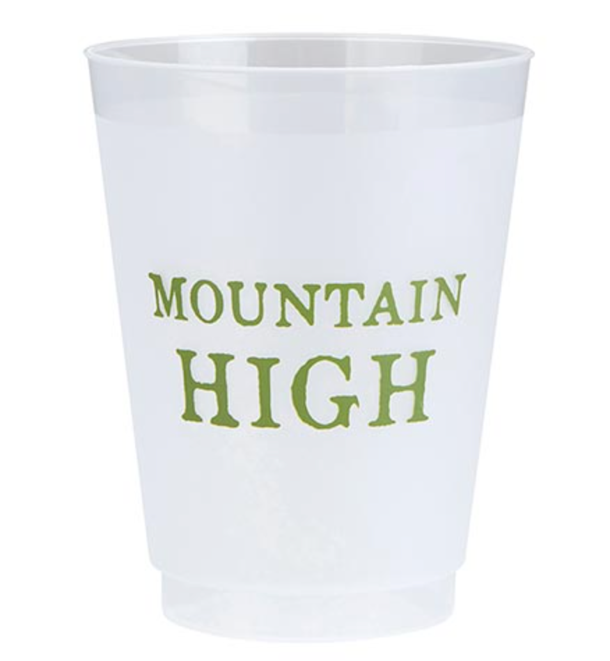 Frosted Saying Cups - Final Sale 50% off in cart