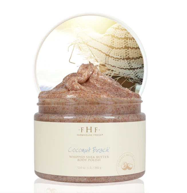 Farmhouse Fresh Coconut Beach Whipped Shea Butter Body Polish