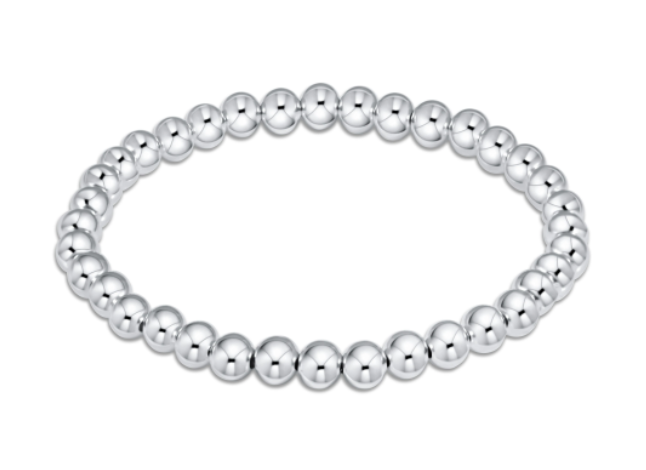 E Newton Classic Sterling Bead Bracelet