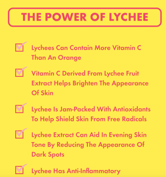 Lychee Clean Vitamin C Foaming Face Cleaner