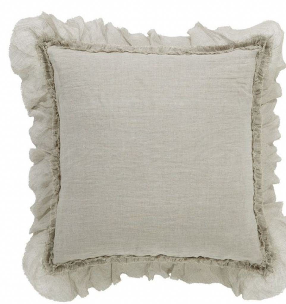 Pure Linen Throw Pillow