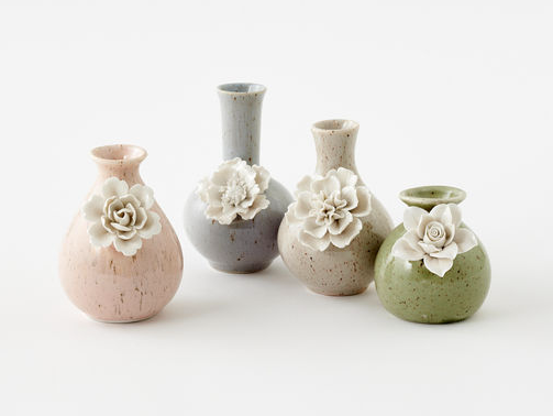 Pastel Porcelain Flower Vase