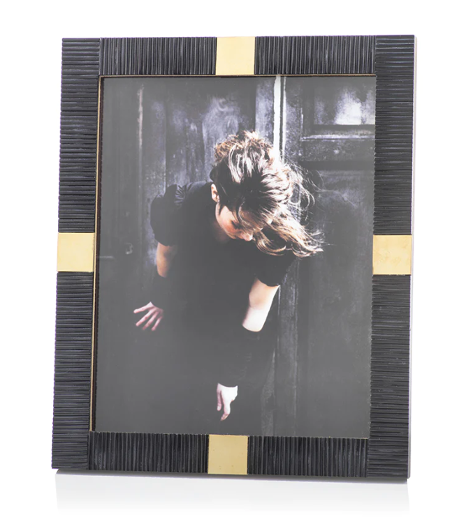 Maha Black Bone w/ Brass Trim Frame
