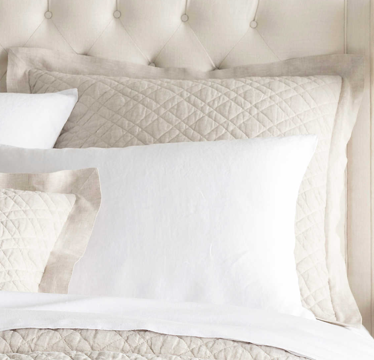 Washed Linen Quilt & Shams Collection - Final Sale 40% off in cart
